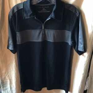 VIA EUROPA Quarter Zip Shirt